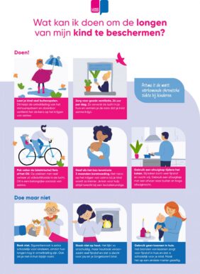 Wat kan ik doen om de longen van mijn kind te beschermen?